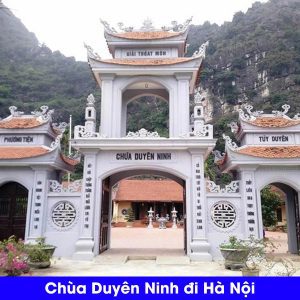 Limousine Chùa Duyên Ninh đi Hà Nội